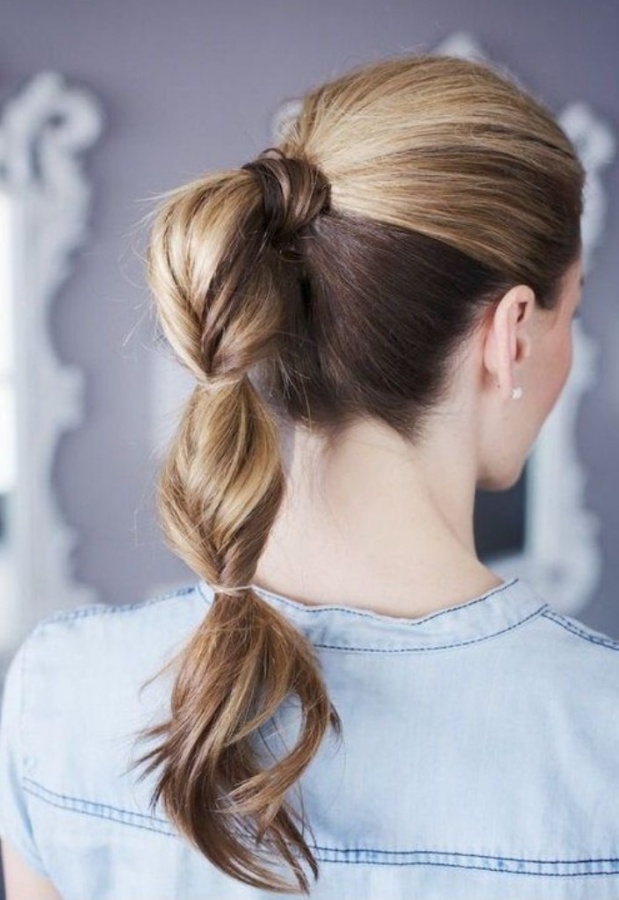 2014-Cute-Ponytail-Hairstyles-Twisted-Ponytail-Hair-Style 25+ Hottest Women's Hairstyle trends Coming Back