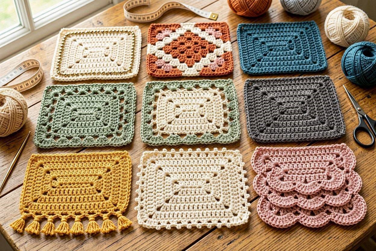 Top 10 Fascinating Ideas to Create Crochet Patterns on Your Own 12 Add Decorative Borders and Finishing Details of crochet Top 10 Fascinating Ideas to Create Crochet Patterns on Your Own - 12 crochet patterns