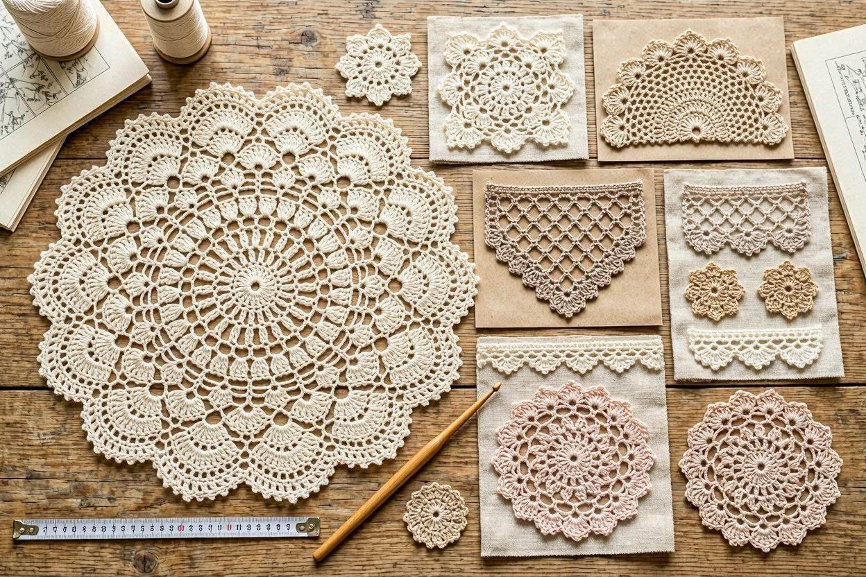 Top 10 Fascinating Ideas to Create Crochet Patterns on Your Own 11 Create Elegant Lace and Motif crochet Patterns Top 10 Fascinating Ideas to Create Crochet Patterns on Your Own - 11 crochet patterns