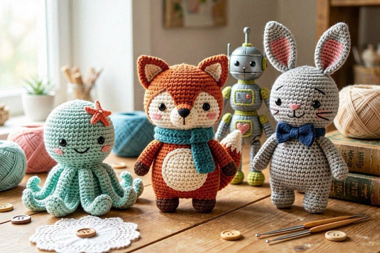 Top 10 Fascinating Ideas to Create Crochet Patterns on Your Own 10 Design Your Own Amigurumi Characters of crochet Top 10 Fascinating Ideas to Create Crochet Patterns on Your Own - 10 crochet patterns