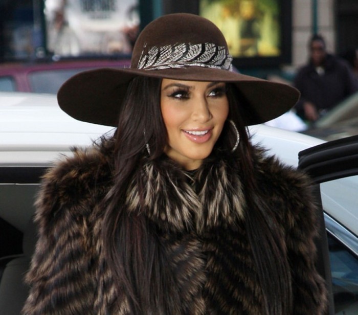 Kim+Kardashian+Casual+Hats+Wide+Brimmed+Hat+B-B58jyWyt-l