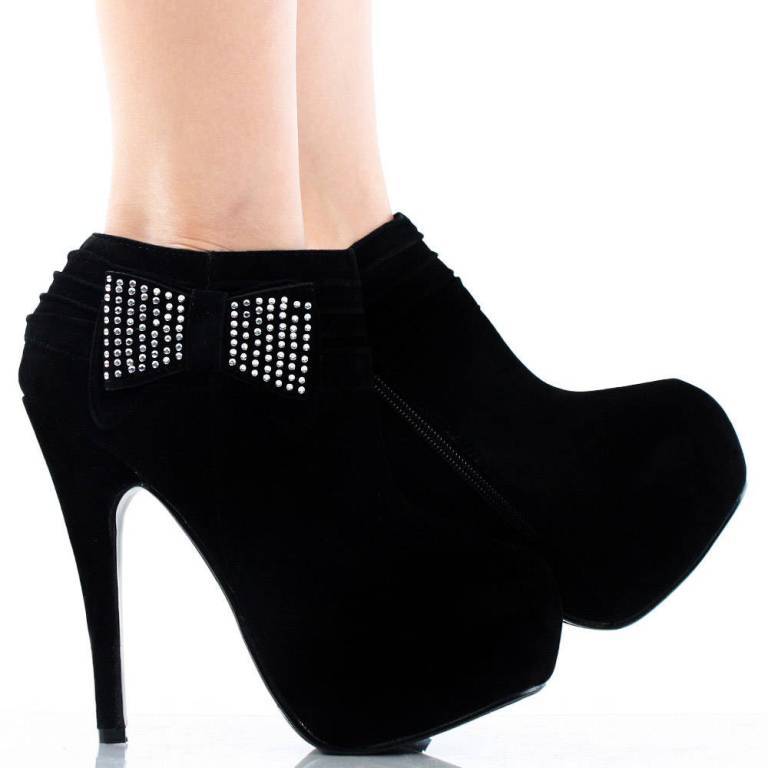 Lorina-209-Black-Suede-Discount-Designer