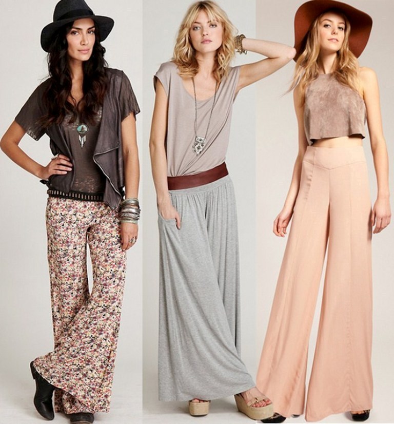 New Palazzo Pants Fashion Trend 2014 for women