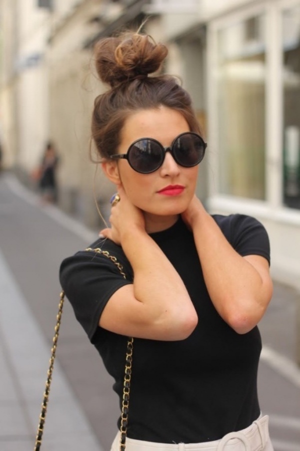 Top 10 Worst Fashion Trends & Fads To Avoid 10 Sock-bun topknots