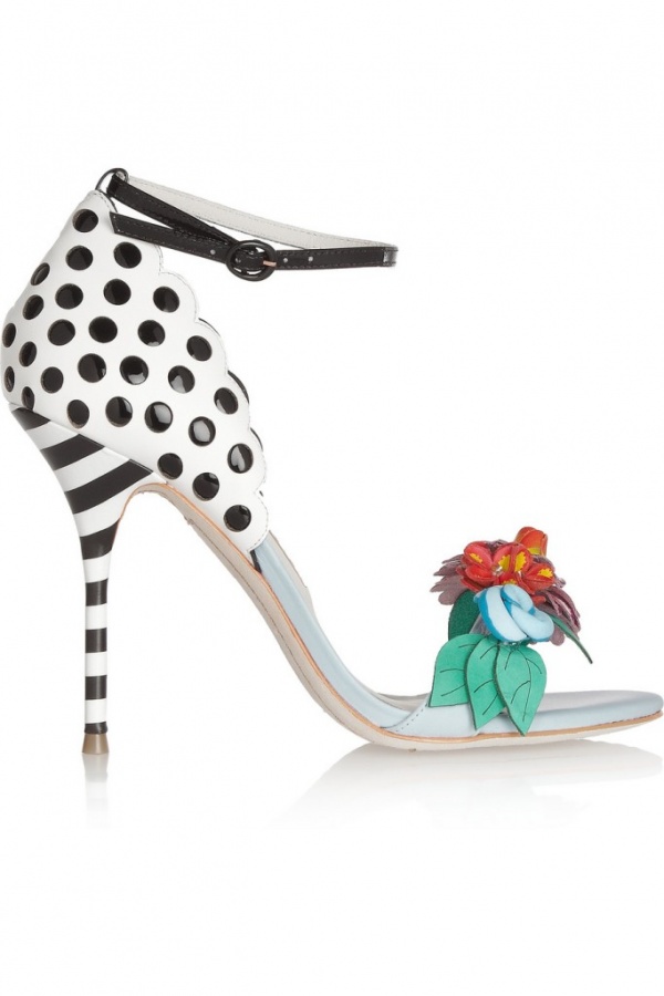 Sophia-Websster-Lilico-flower-embellished-leather-sandals-8 20+ Hottest Shoe Trends for Women in Next Spring & Summer