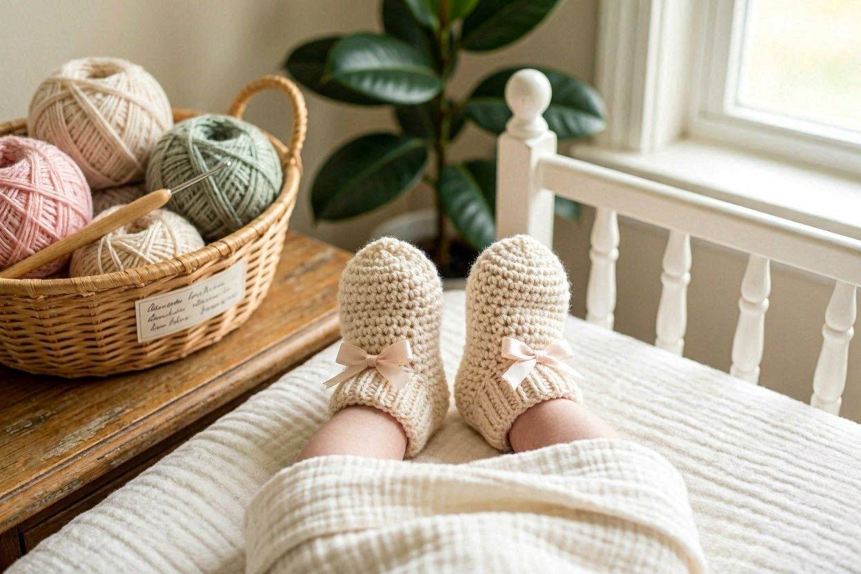 16 Awesome & Fabulous Collection of Crochet Slippers for Newborn Babies 2 Why Crochet Slippers Are Perfect for Newborn Babies 16 Awesome & Fabulous Collection of Crochet Slippers for Newborn Babies - 2