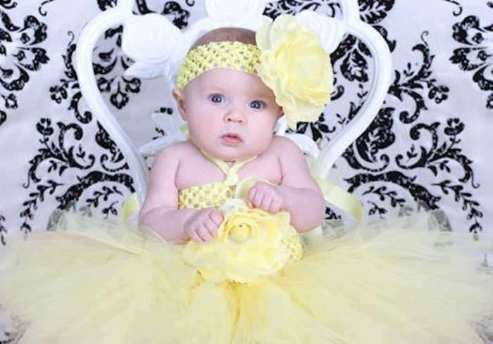a_yellowbloomingbabycrochettutudresskp2 25 Magnificent & Dazzling Collection of Crochet Dresses for Baby Girls