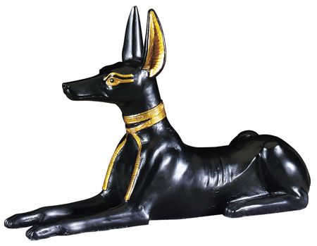 anubis-black-mini-YT-5393 39 Most Famous Pharaohs Gold Statues