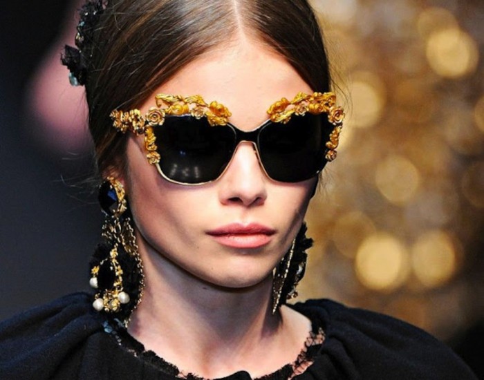 dolce_gabbana_sunglasses_earrings 20+ Hottest Women's Sunglasses Trending For 2021