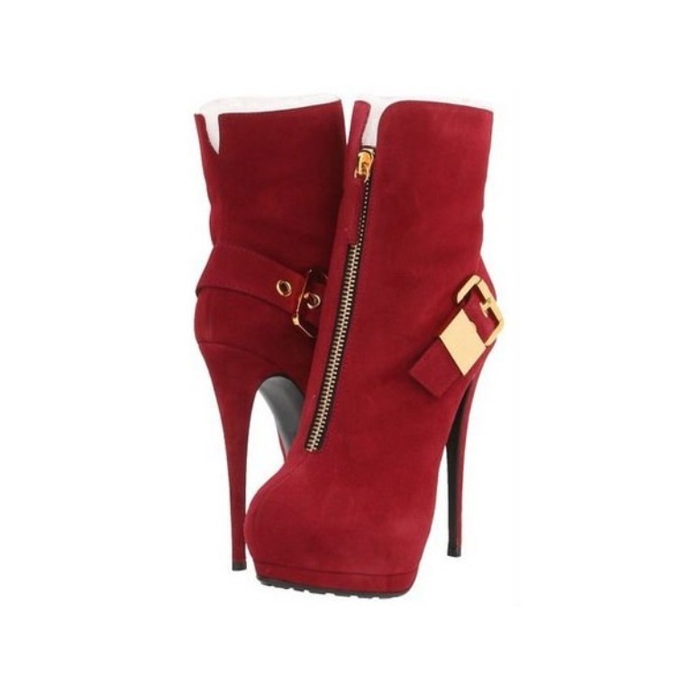 High-heeled ankle boots which are among the hottest trends for the fall and winter in the next year