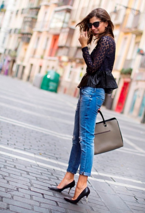 jeans-fashion-trends-in-spring-2014-4 27+ Latest & Hottest Jeans Fashion Trends Coming