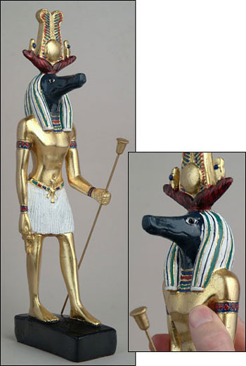 sobek 39 Most Famous Pharaohs Gold Statues