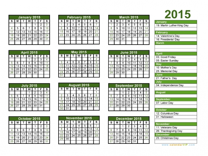 2015-Calendar-02 Top 15 Holiday Calendar Designs [EXCLUSIVE] ...