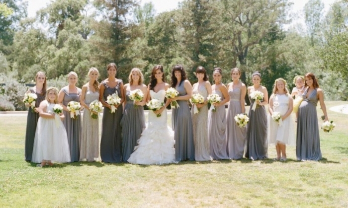 50-shades-of-grey-wedding-ideas-10 Top 10 Modern Color Trends for Weddings Planned in 2020