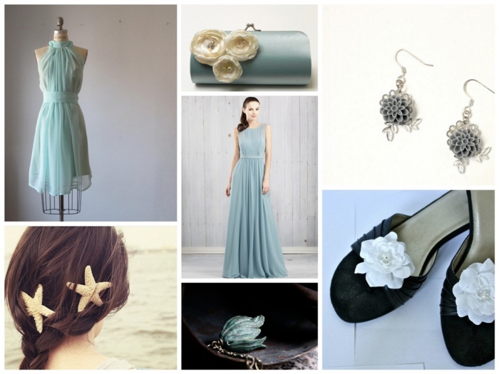 Top 10 Modern Color Trends for Weddings Planned 17 Dusty-Aqua-Wedding