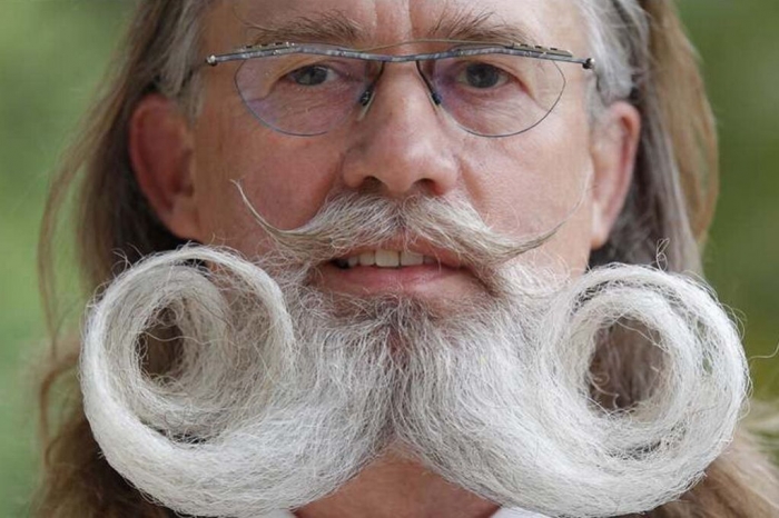 European-Beard-and-Moustache-Championships 25 Crazy and Bizarre Beard and Moustache Styles