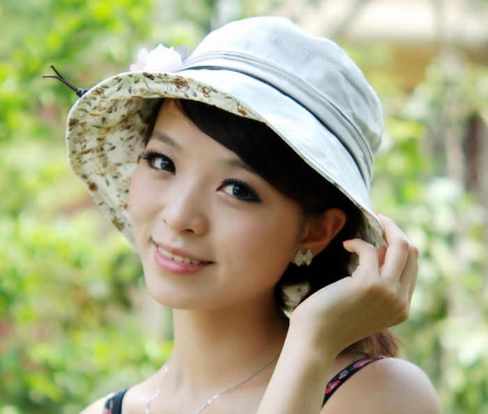 Free-Shipping-New-Ladies-Cotton-Wide-Brim-High-Quality-Sun-Hats-Women-Bucket-Hat-For-Summer
