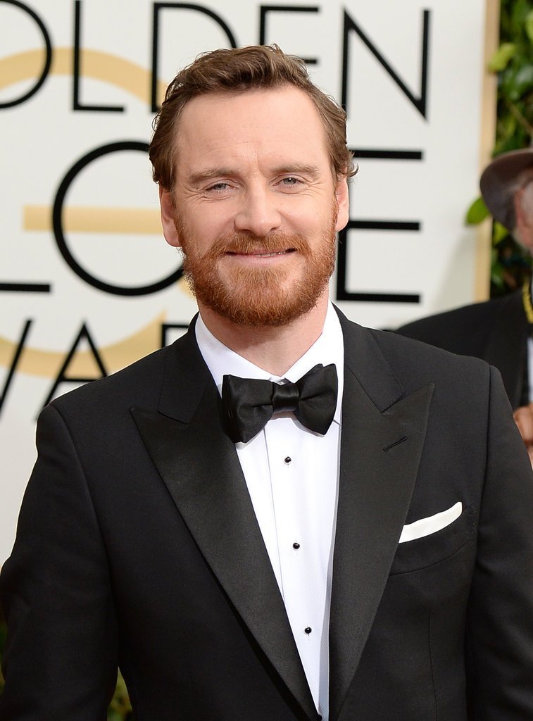 Michael-Fassbender-Golden-Globe-Awards-2014 15+ Stylish Celebrity Beard Styles for 2022