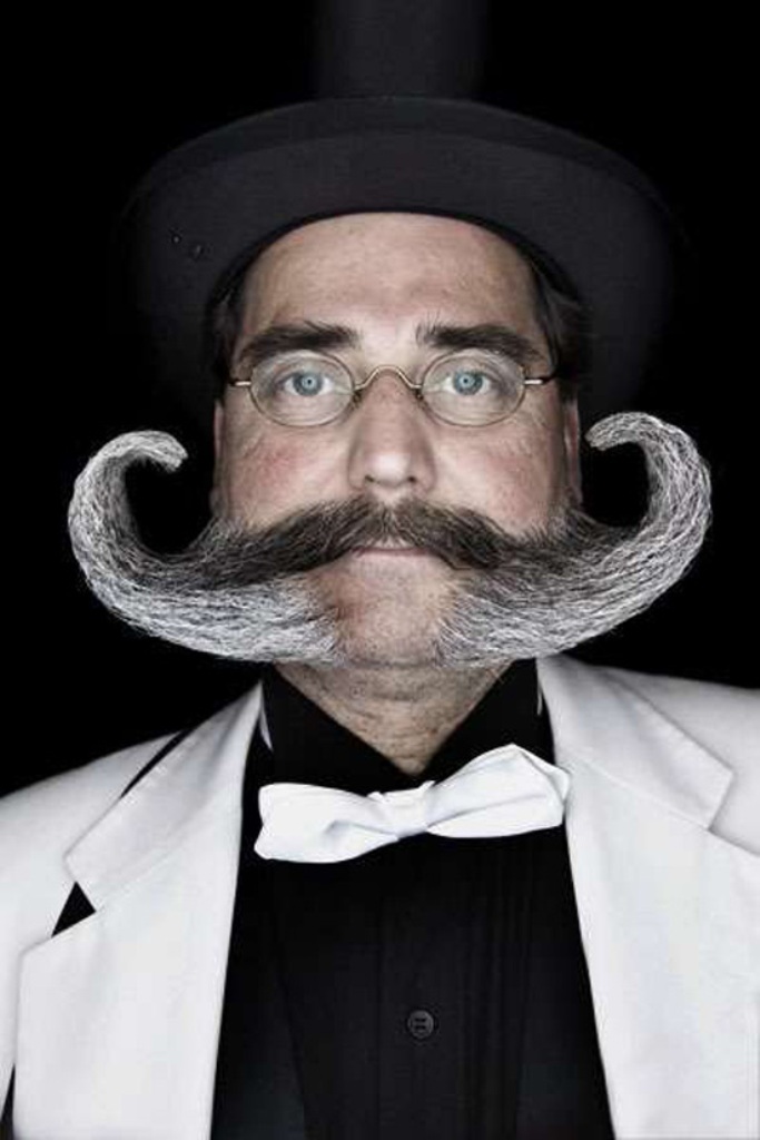 The-Gravity-Defying-Beard 25 Crazy and Bizarre Beard and Moustache Styles