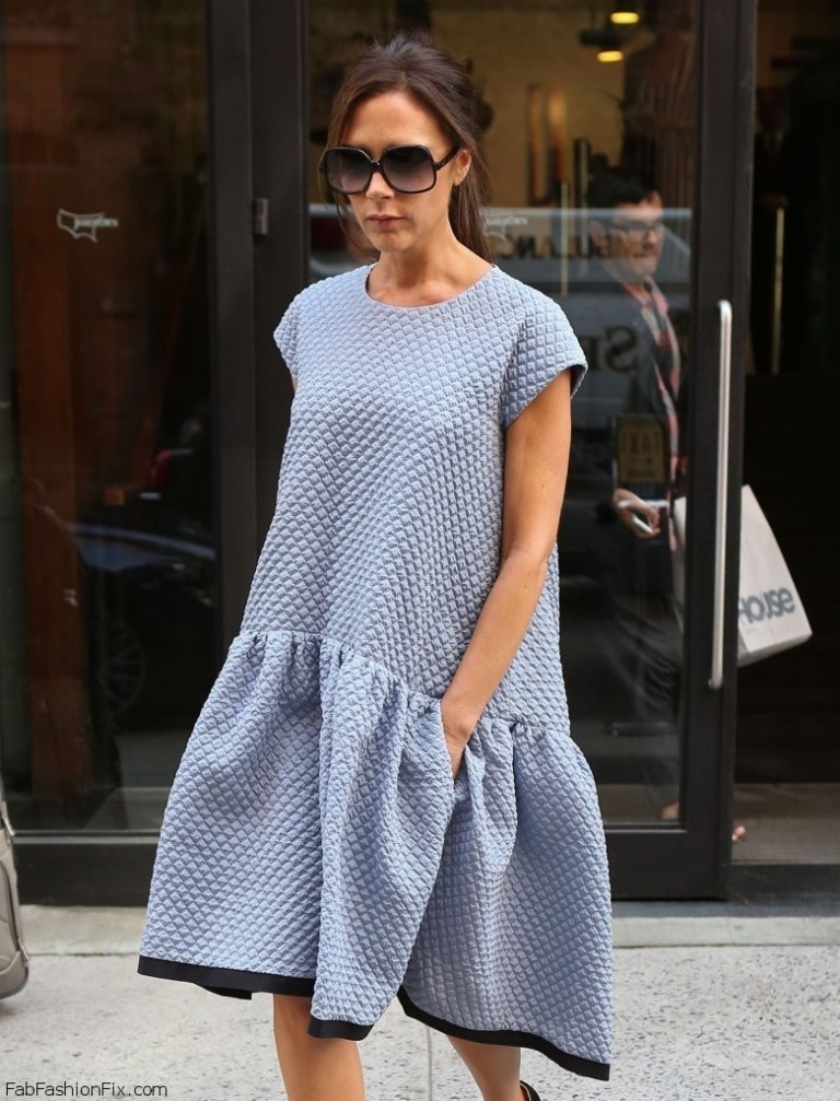 Victoria+Beckham+Dresses+Skirts+Day+Dress+6dZTy2TSbeux Top 10 Celebrity Casual Fashion Trends for 2020
