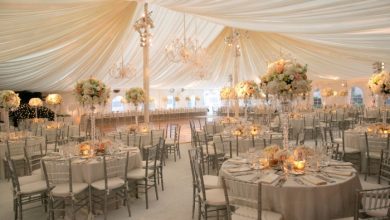 Wedding Tent decor1 Top 10 Modern Color Trends for Weddings Planned - 354