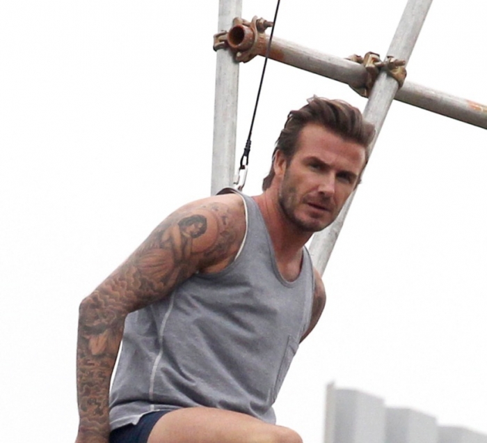 Top 15 Celebrity Men's Fashion Trends for Summer 7 david-beckham-T