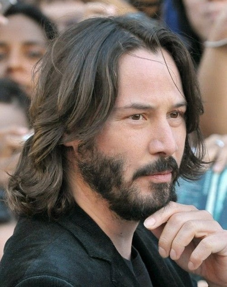 long hairstyles for men with beards