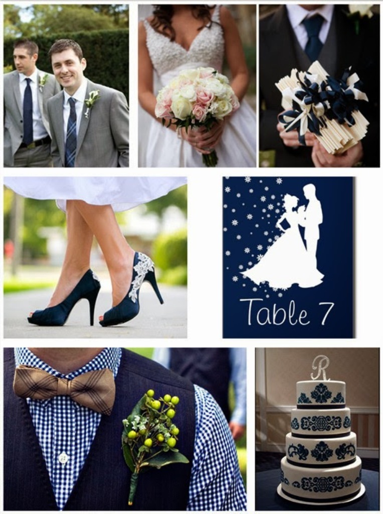 navy blue wedding ideas favors 1