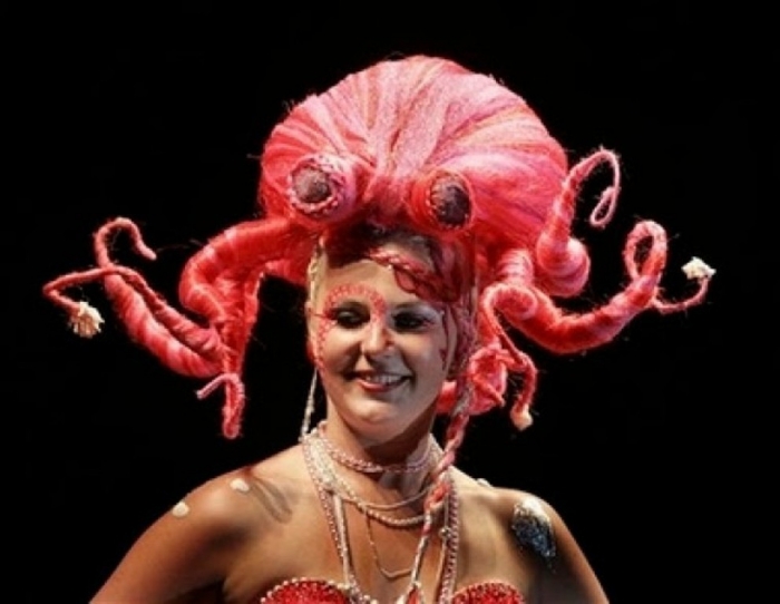 octopus-hairstyle 25 Funny and Crazy Hairstyles to Change Yours