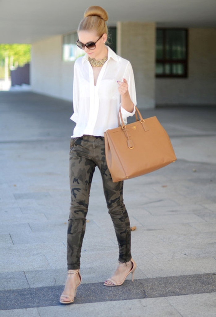 20+ Hottest Military Clothing Fashion Trends 27 prada-bags-zara-pantslook-main