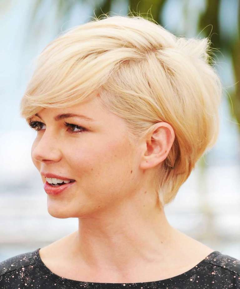 short-hairstyles-for-round-faces-2014 25+ Short Hair Trends for Round Faces Chosen for 2021