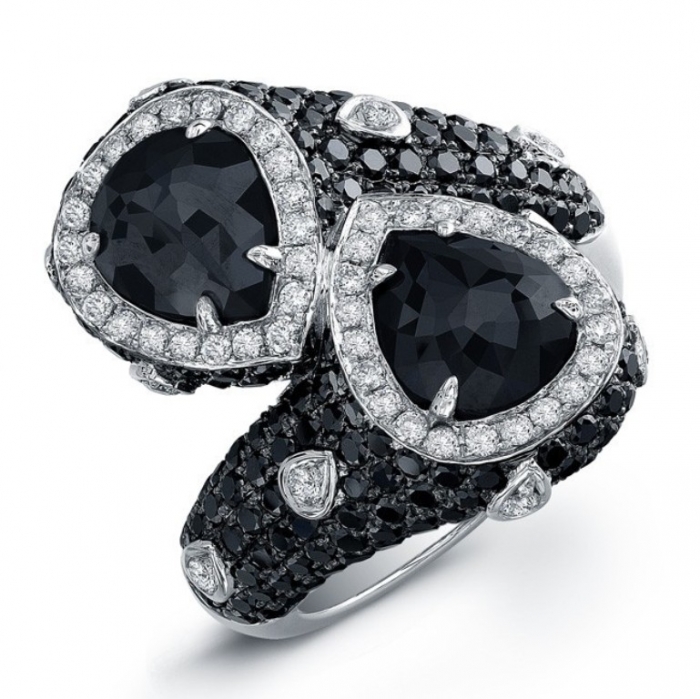 22914blk-w_1 Top 25 Rare Black Diamonds for Him & Her