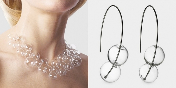 25 Pieces of Elegant & Fashionable Glass Jewelry 26 Bubbles-Glass-Jewelry-by-Marina-and-Susanna-Sent