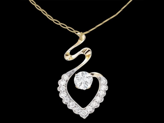 Why Do Women Love Heart Jewelry? 8 DiamondHeartNecklace