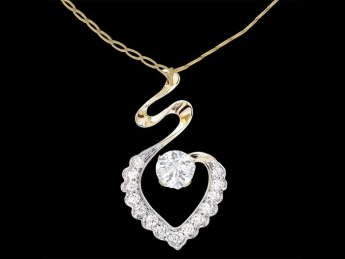 DiamondHeartNecklace Why Do Women Love Heart Jewelry?