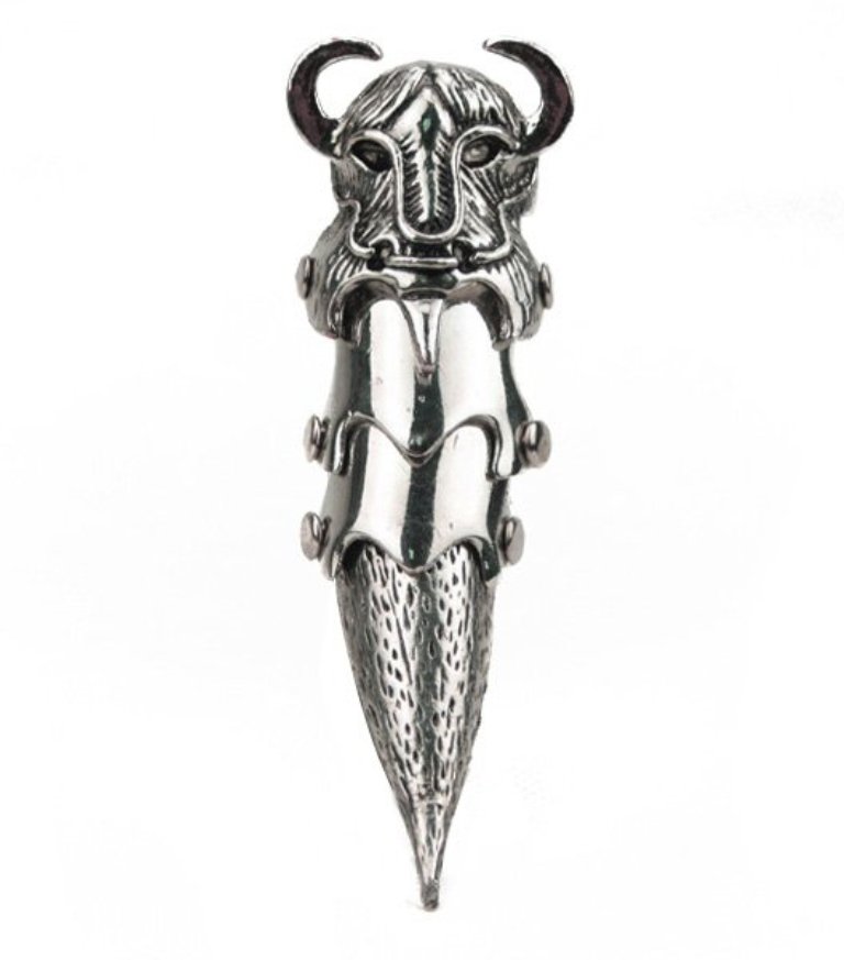 Gothic-Full-Finger-Armor-rings-Pock-Punk-gift-for-whole-sale-cattle-ox-horn-R48
