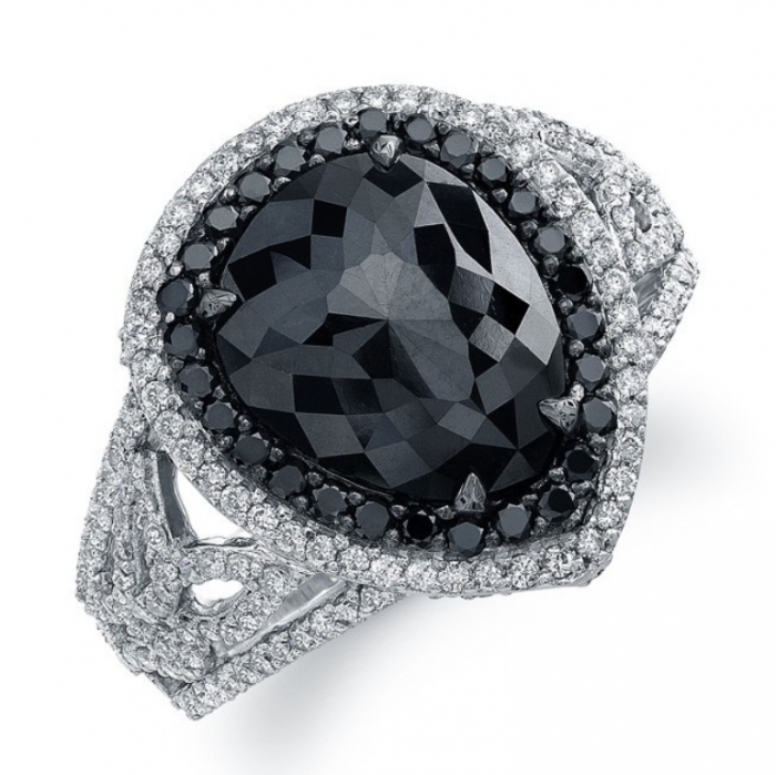 black-diamond-wedding-rings-453 Top 25 Rare Black Diamonds for Him & Her