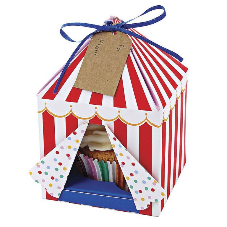 original_set-of-four-cup-cake-circus-tent-boxes 25 Cake Boxes for Different Special Events