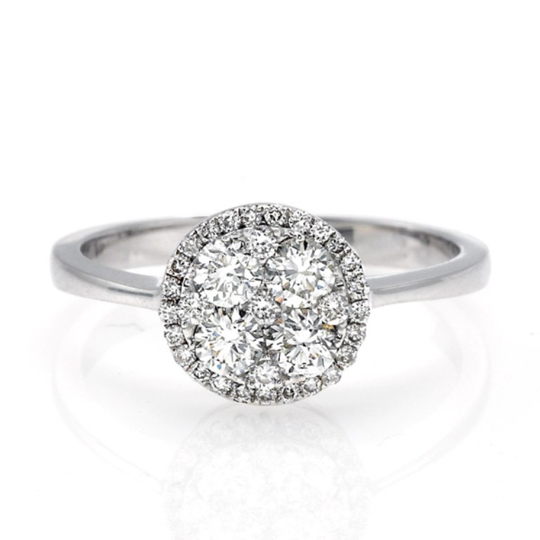 Cluster Engagement Rings for Those who Are on a Budget 19 00-2274