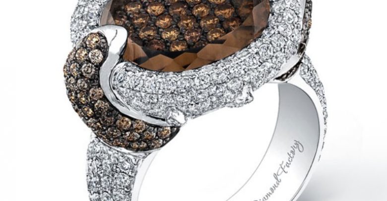 Choc diamonds Large Chocolate Diamond Rings for a Fascinating & Unique Look - 1