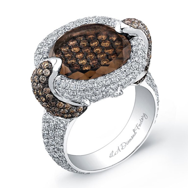 Chocolate Diamond Rings for a Fascinating & Unique Look