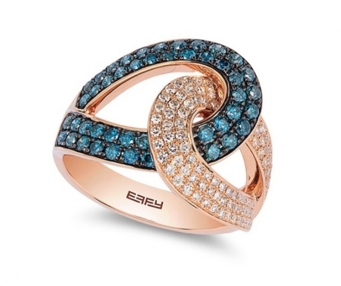 How to Take Care of Your Diamond Jewelry 11 Effy-Jewelry-Color-Diamonds-Ring-WZ0S113D76