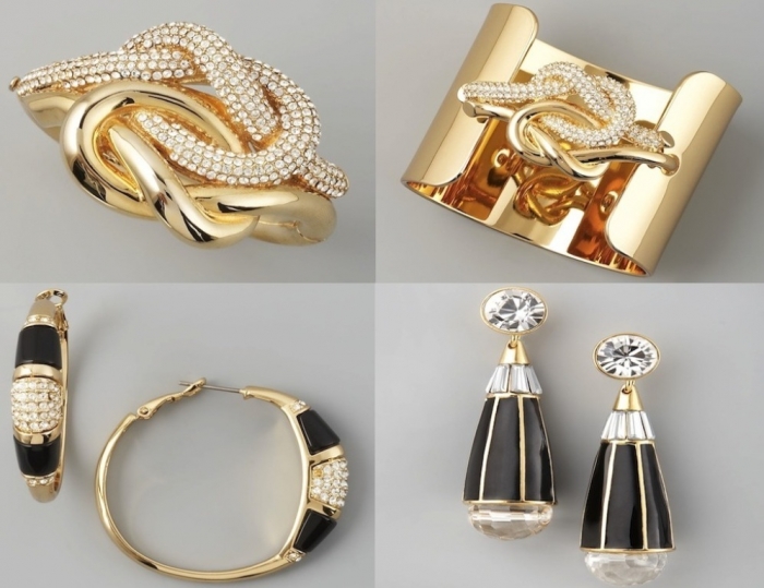 Fashion-Jewelry-Gold-Bracelet-Earring