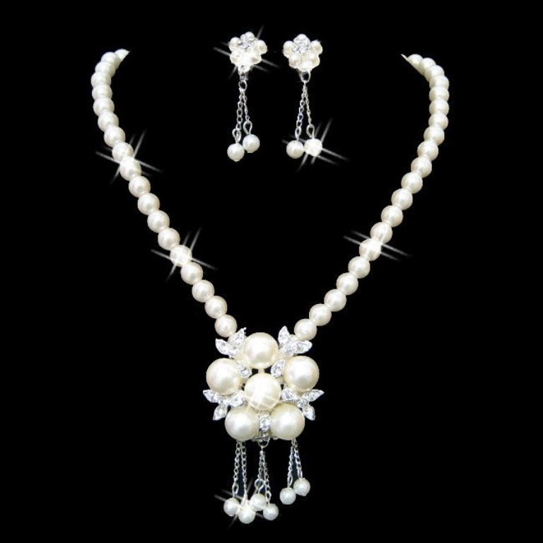 How to Take Care of Your Pearl Jewelry 26 UniqueMotherOfTheBrideJewelrySetsRhinestoneImitationPearlJewelrySetsAlloyWeddingEngagementPearlWhiteTrendsLS53277-0