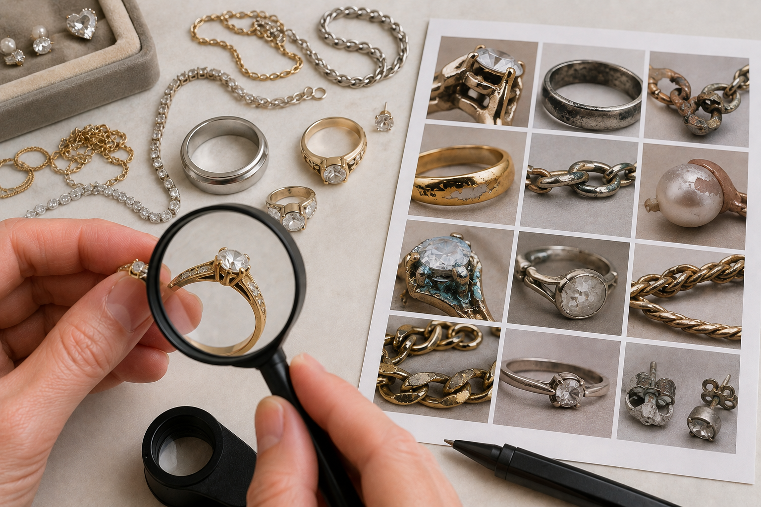 How to Tell Real Jewelry from Fake 9 Warning Signs That Jewelry May Be Fake How to Tell Real Jewelry from Fake - 9