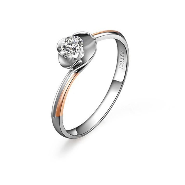 Let’s Discover Jewelry Secrets about Gold & Diamonds 15 ZOCAI-BRAND-DUAL-COLOR-MARIPOSA-LILY-FLOWER-BUD-0-18-CT-ROUND-CUT-18K-WHITE-ROSE