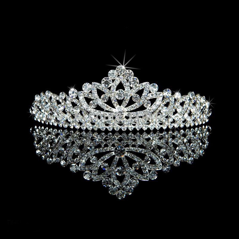 beautiful-rhinestone-crowns-wedding-bridal Be Like a Queen with Your Crown [79 Newest Trends...]