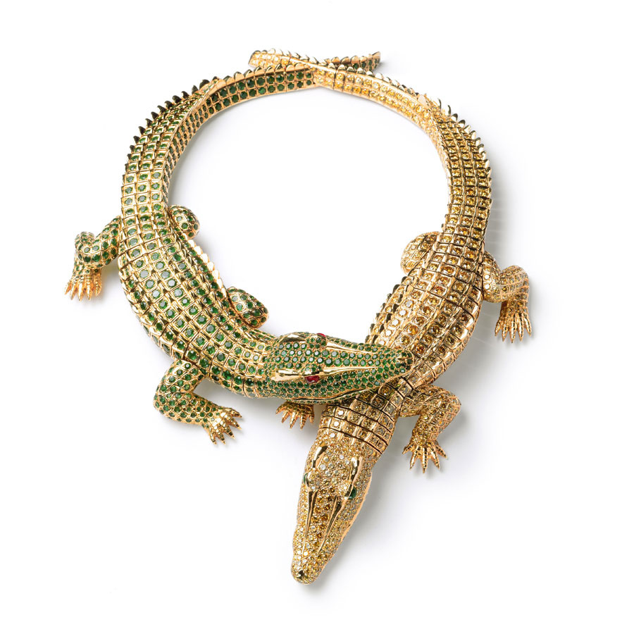 cartier-crocodiles-necklace 69 Dress Jewelry Pieces in the Shape of Your Favorite Animal