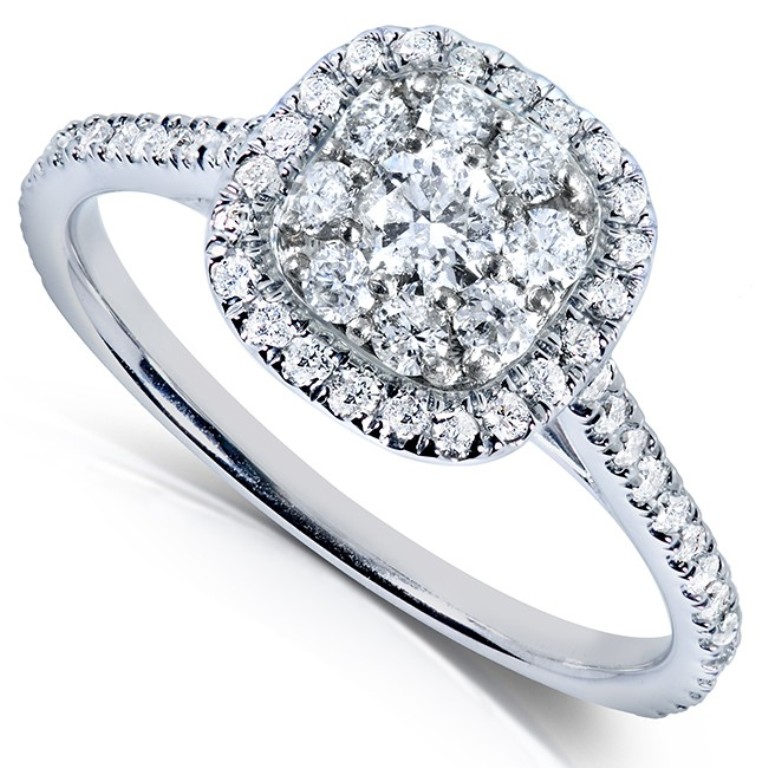 cl61765-e_b Cluster Engagement Rings for Those who Are on a Budget
