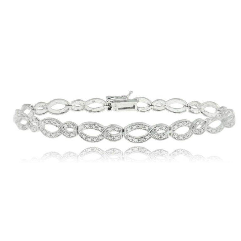 infinity-diamond-bracelets-for-women-9icikodb Infinity Jewelry to Express Your True & Infinite Love